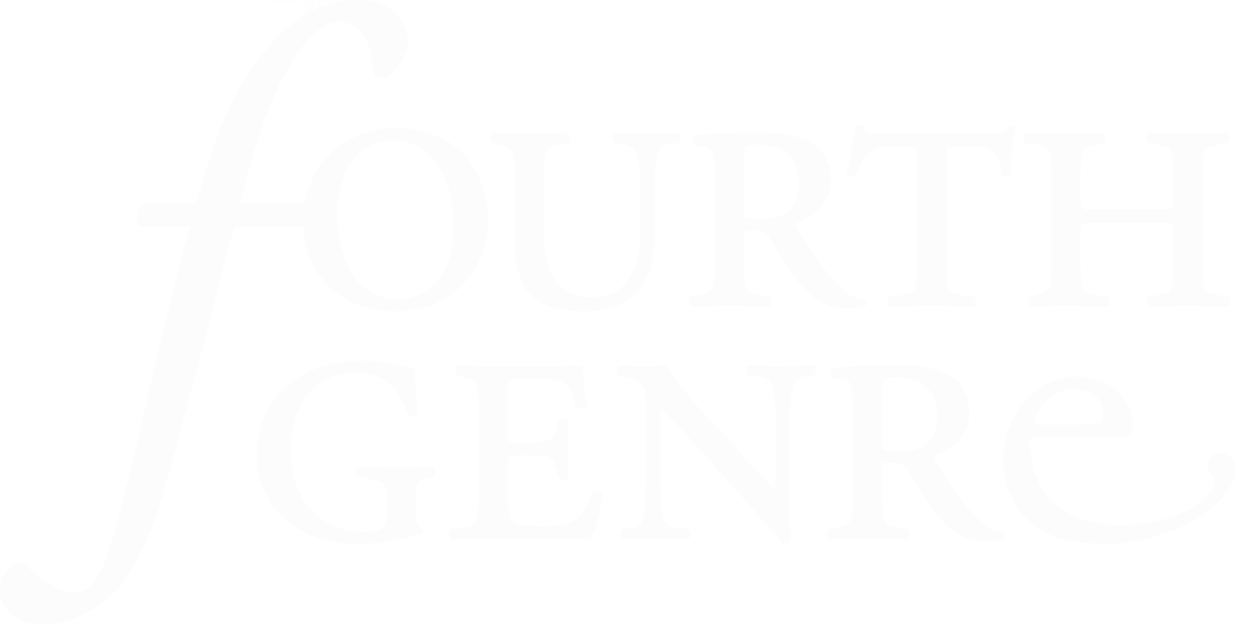 Fourth Genre Logo (white)