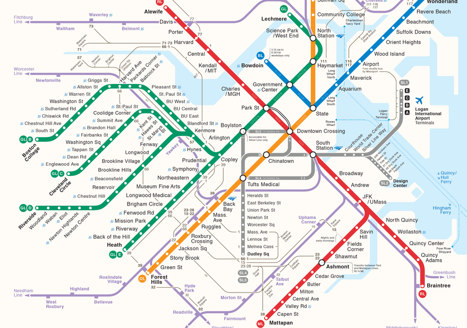 Riding the MBTA
